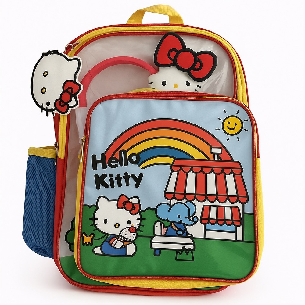 Hello Kitty Backpack Set - 4-Piece Reflective | 2025 Sanrio 💝 - Picture 7 of 7